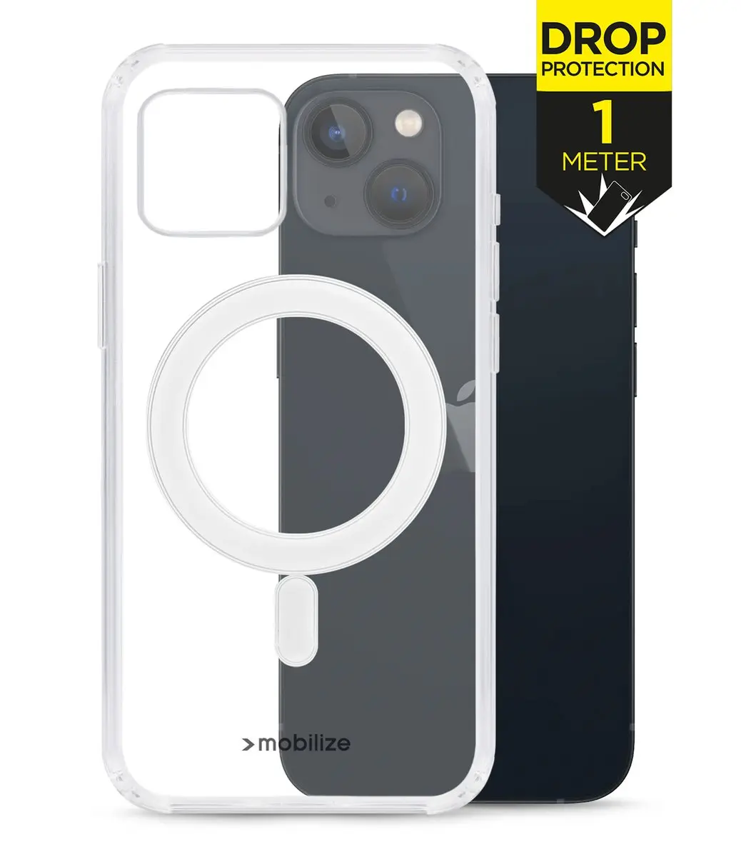 Mobilize iPhone 13 mini Hoesje mpn-8718256965128 - Transparant
