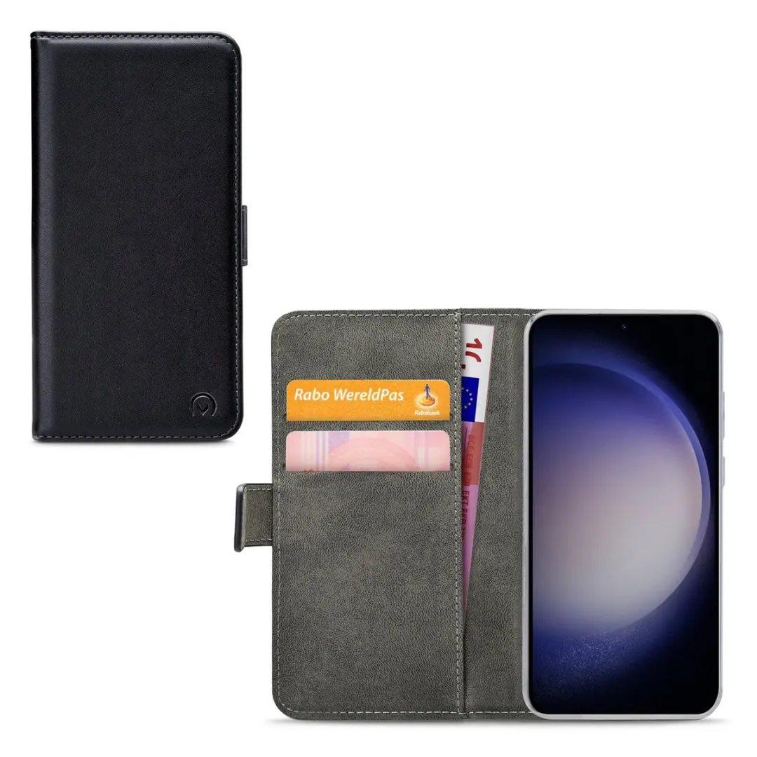 Mobilize Classic Gelly Wallet Bookcase Hoesje S23 - Zwart