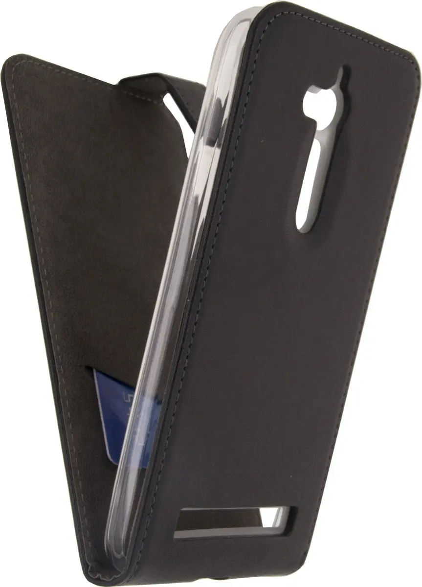 Mobilize Classic Gelly Flipcase MOB-CGFCB-ZENFGO - ASUS ZenFone Go - Zwart
