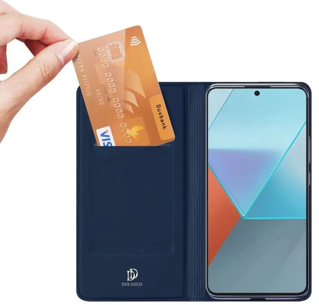 Dux Ducis Telefoonhoesje Xiaomi Redmi Note 13 Pro 5G - Blauw