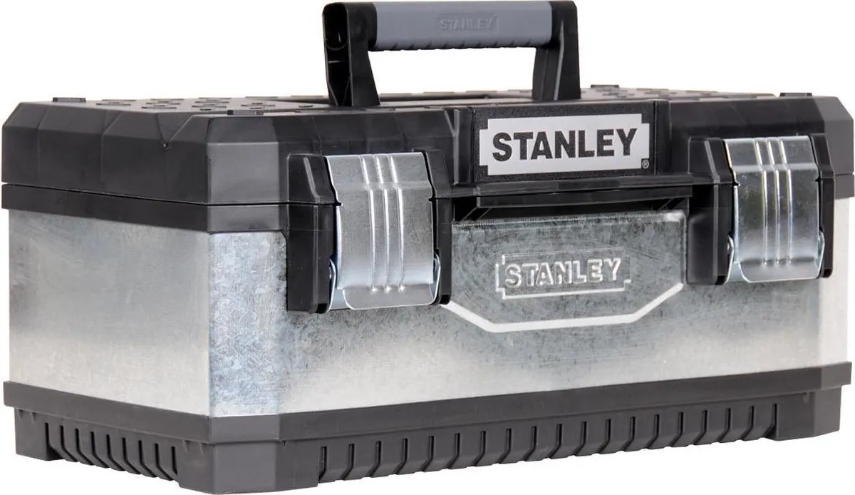 Stanley Galva Gereedschapskoffer 20" - 2-delig - Zwart/Grijs