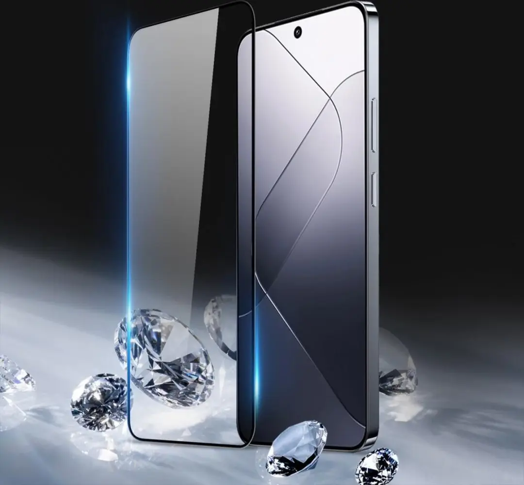 Dux Ducis Screen Protector Xiaomi 14 - Full-Cover Tempered Glass - Zwart