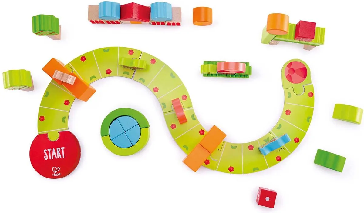 Hape Sunny Valley Speelblokken E0449 - 52 Stuks - Multicolor
