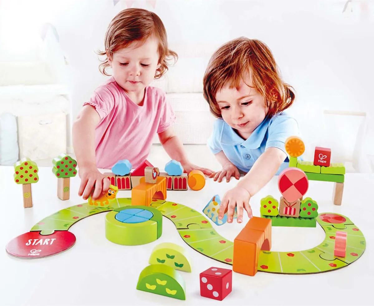 Hape Sunny Valley Speelblokken E0449 - 52 Stuks - Multicolor - afbeelding 6 van 6