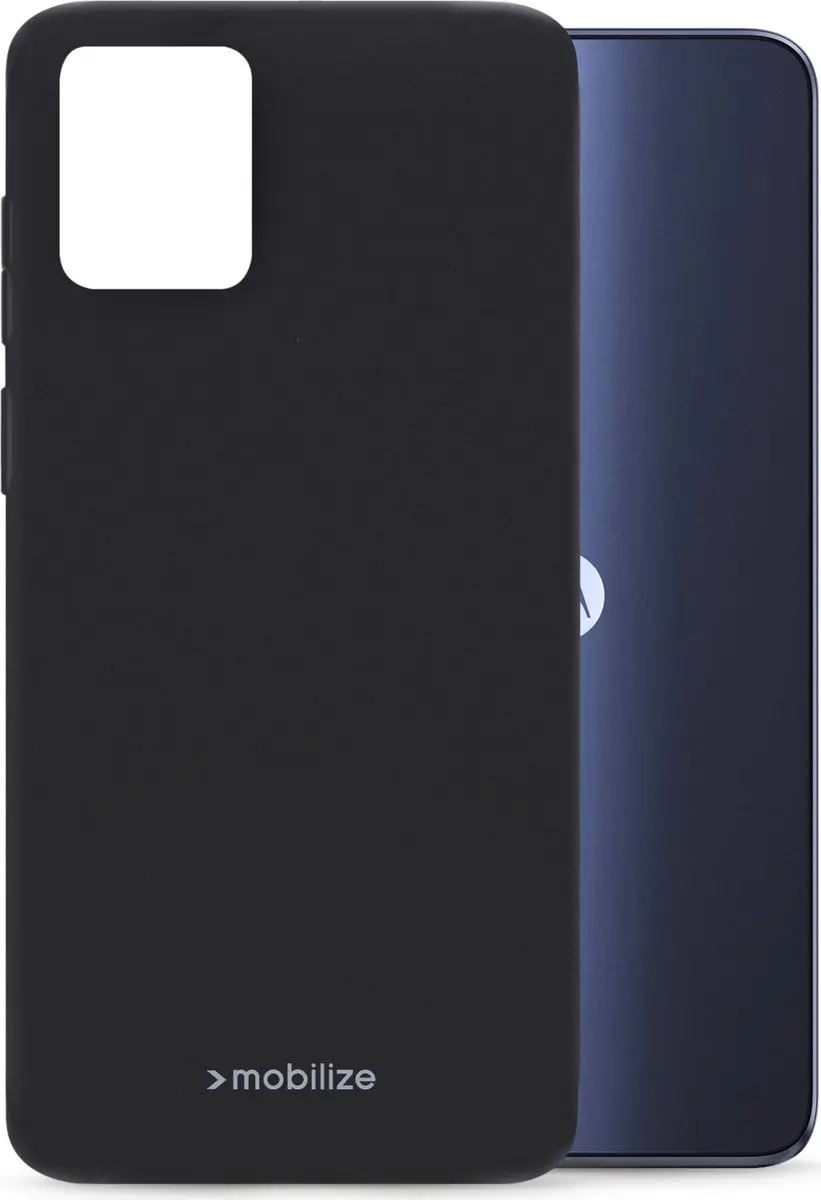 Mobilize Moto G54 Hoesje TPU - Zwart MOB-RGCMB-MOTOG54