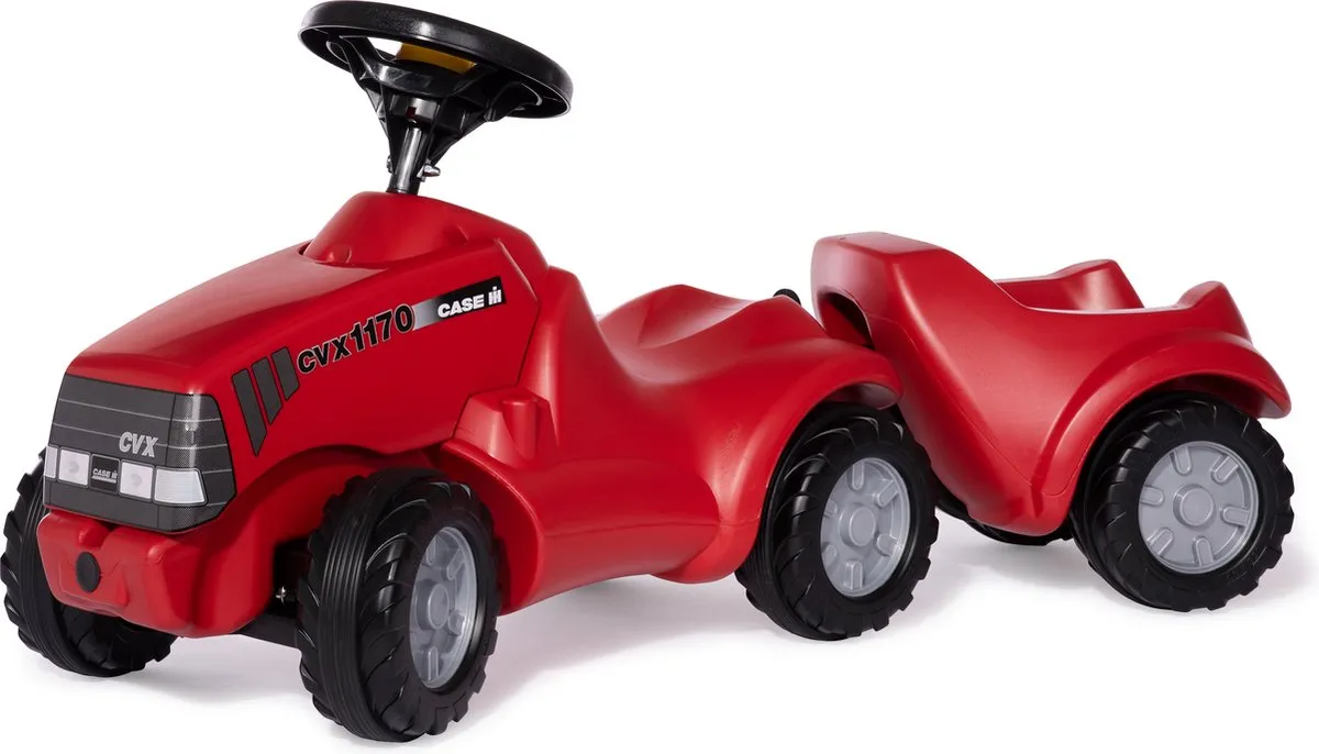 Rolly Toys MiniTrac Aanhanger - Rood