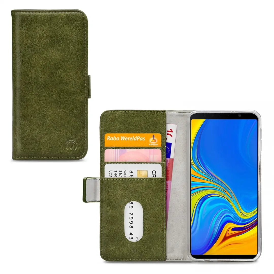 Mobilize Elite Gelly Bookcase Portemonnee A7 (2018) - Groen - MOB-EGWBCG-GALA718