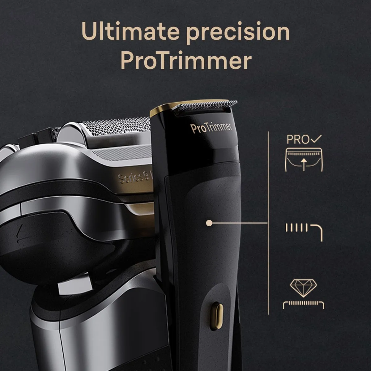 Braun Series 9 Pro+ 9515s Elektrisch Scheerapparaat - Grijs