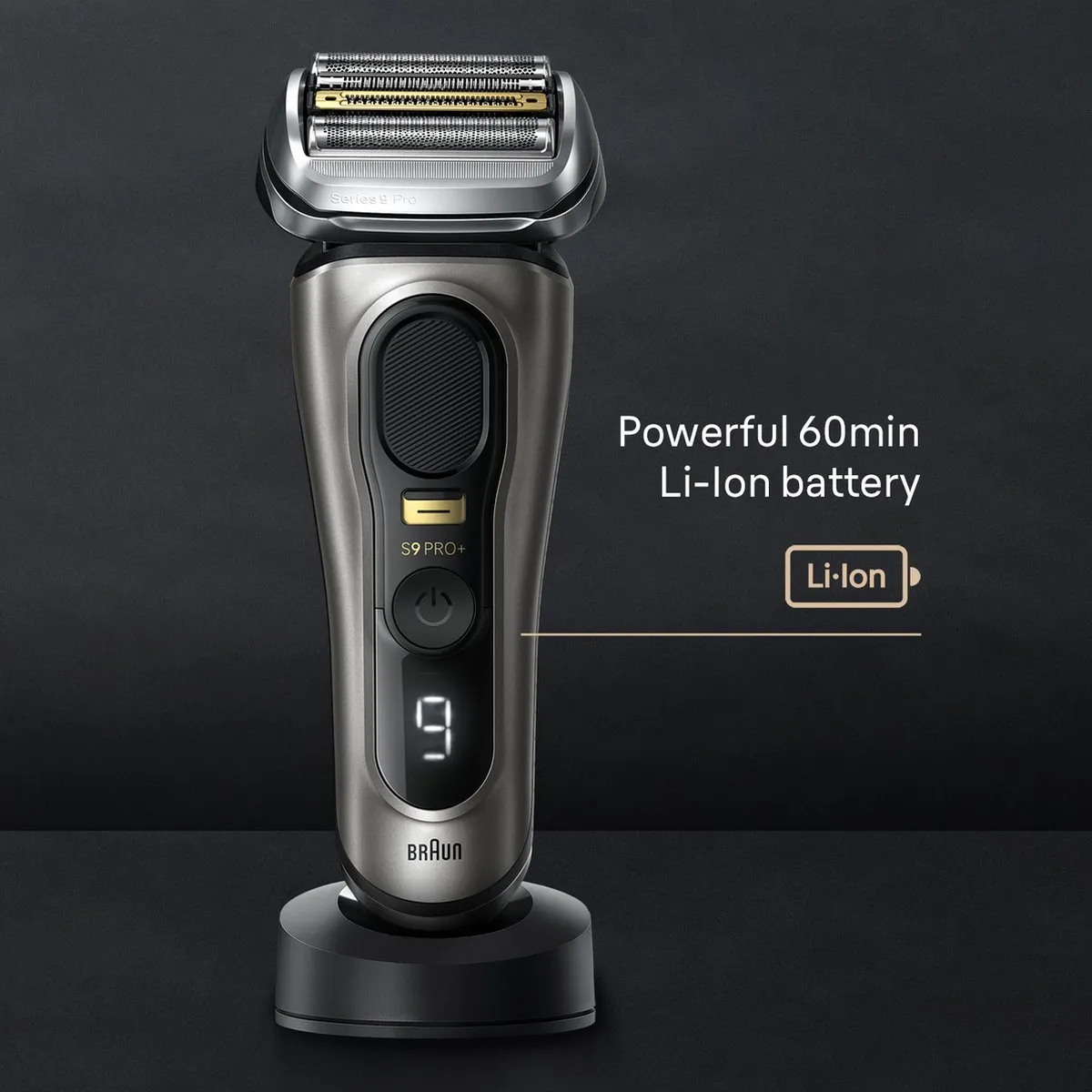 Braun Series 9 Pro+ 9515s Elektrisch Scheerapparaat - Grijs