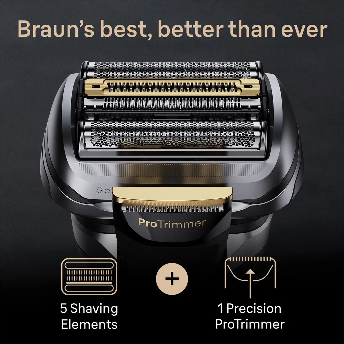Braun Series 9 Pro+ 9515s Elektrisch Scheerapparaat - Grijs