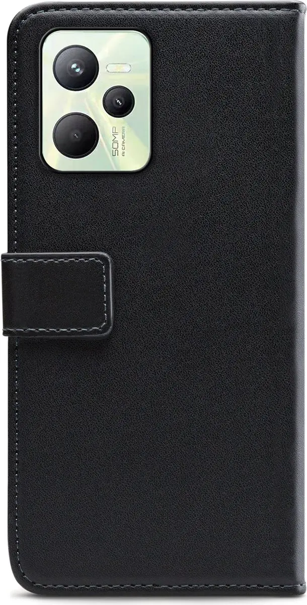 Mobilize Classic Gelly Wallet Bookcase Realme C35 - MOB-CGWBCB-C35 - Zwart
