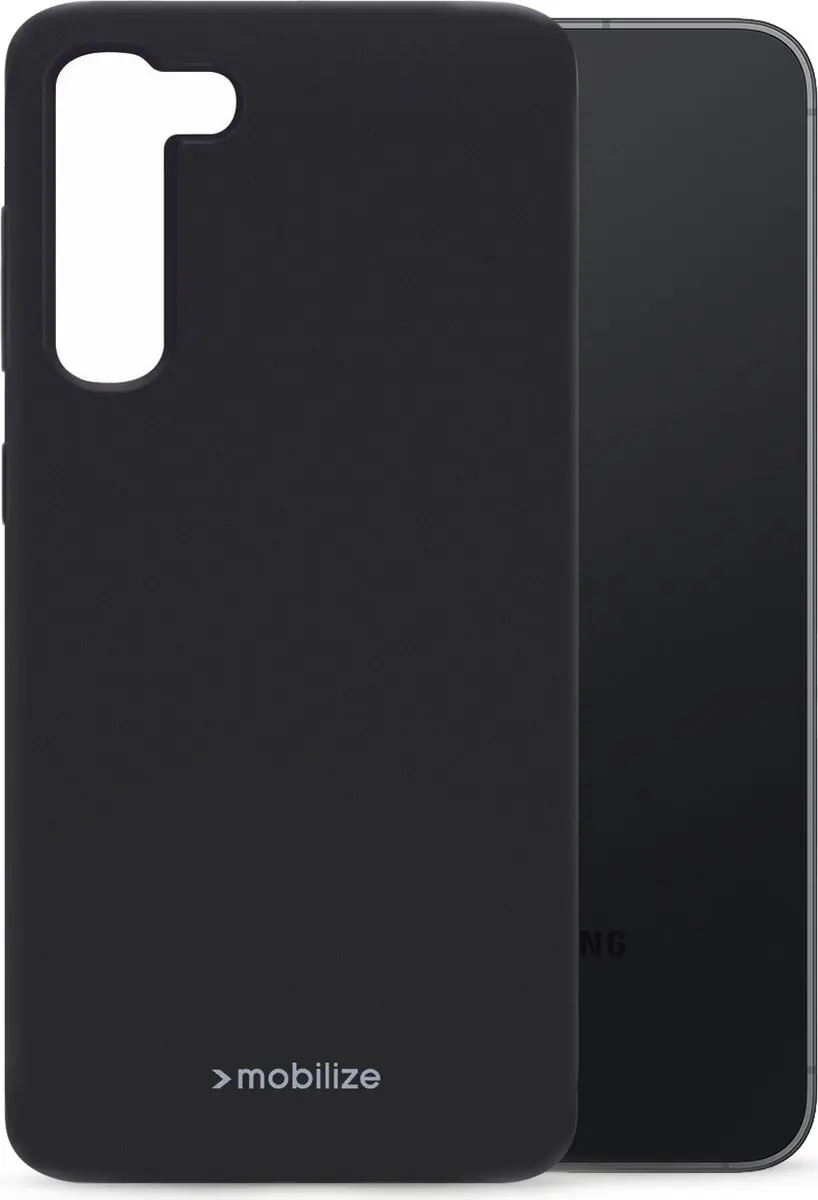 Mobilize Galaxy S23 FE Hoesje - TPU/Rubber - Zwart - MOB-RGCMB-GALS23FE
