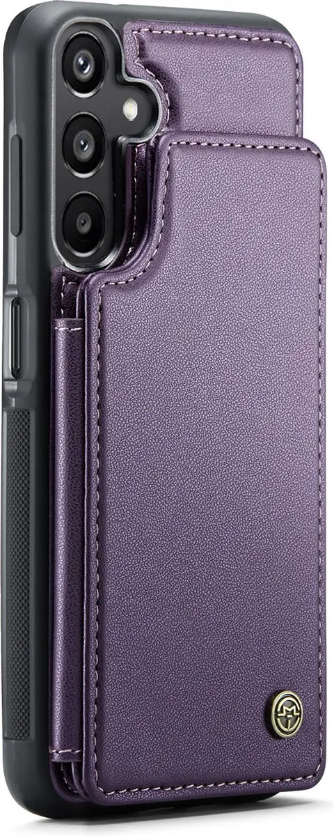 Caseme C22 Hoesje Samsung Galaxy A16 - Paars - 5 Pasjes - afbeelding 6 van 6