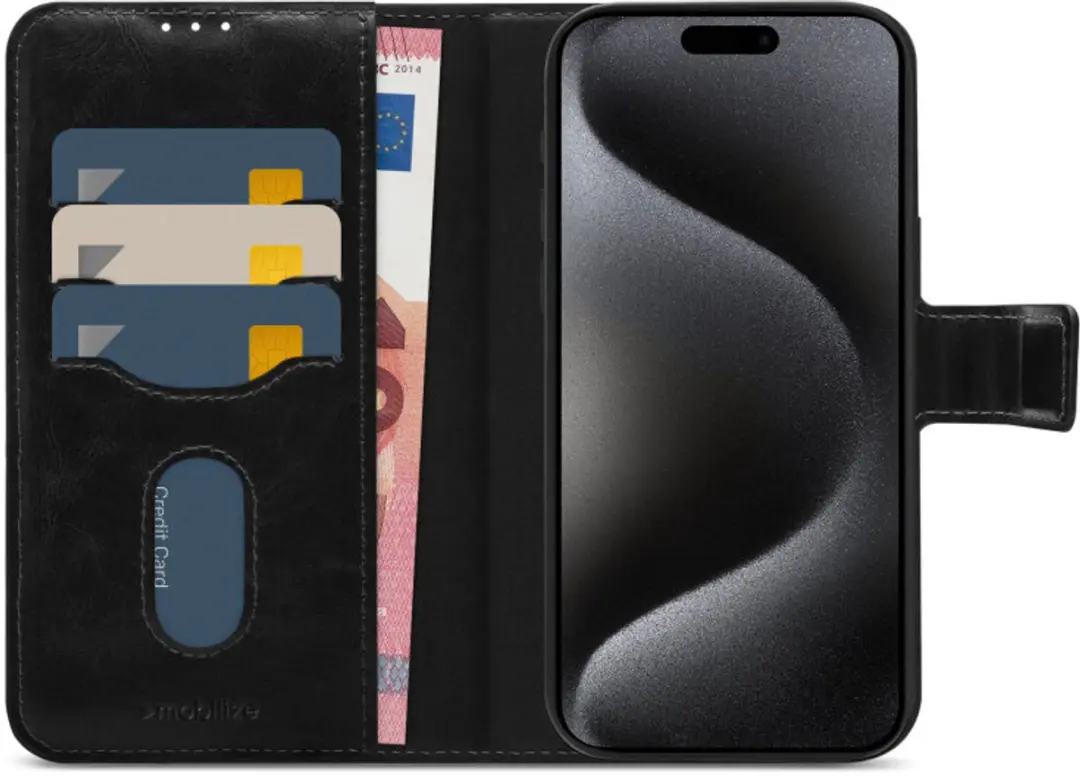 Mobilize MOB-PTIOGWCB-IPH15PROMAX Telefoonhoesje - iPhone 15 Pro Max - MagSafe - Zwart