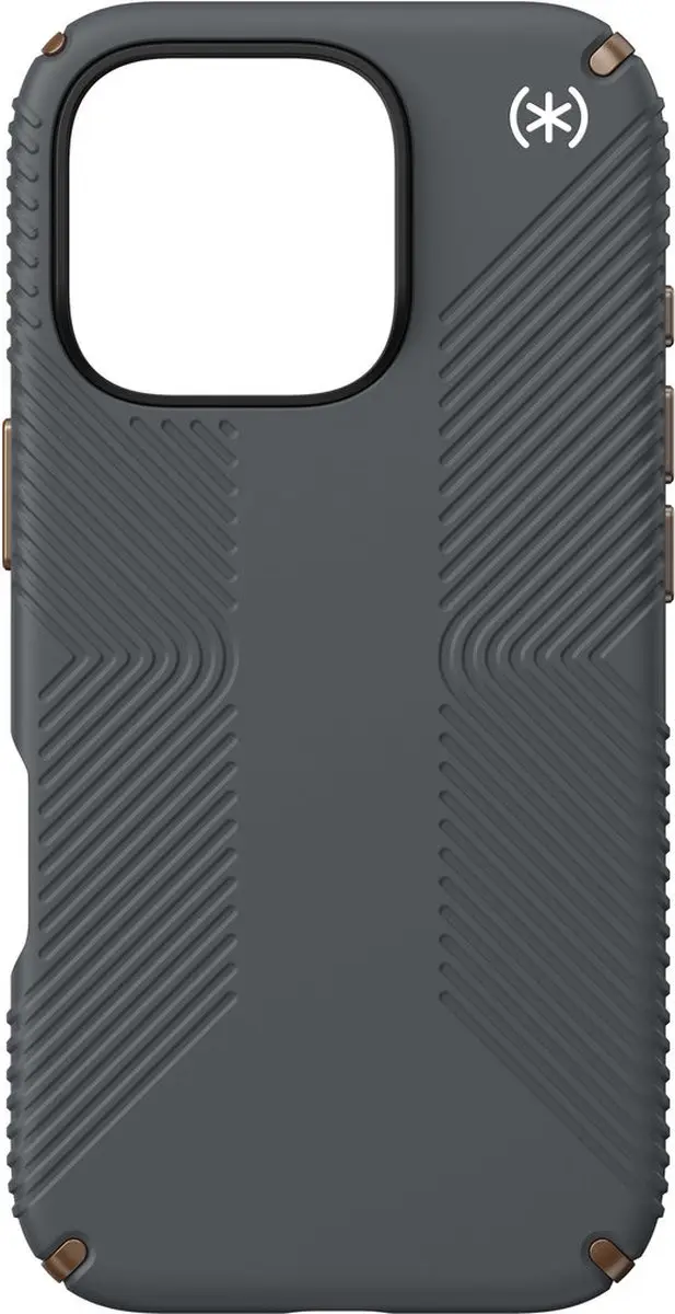 Speck Presidio2 Grip iPhone 16 Pro Hoesje - Grijs