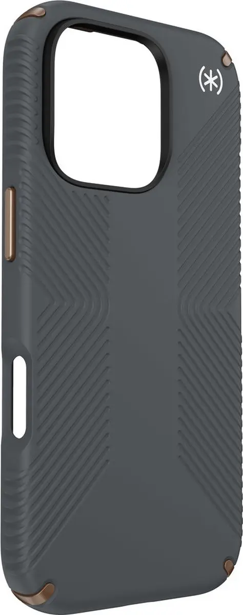 Speck Presidio2 Grip iPhone 16 Pro Hoesje - Grijs
