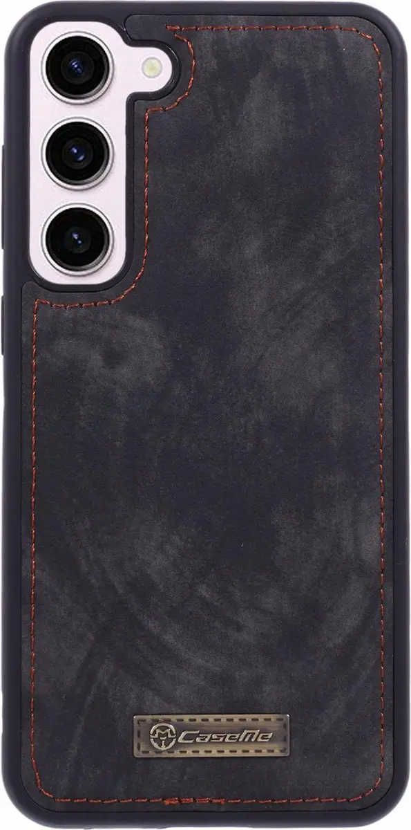 Caseme Hoesje Samsung Galaxy S23+ - 8 Pasjes - Zwart