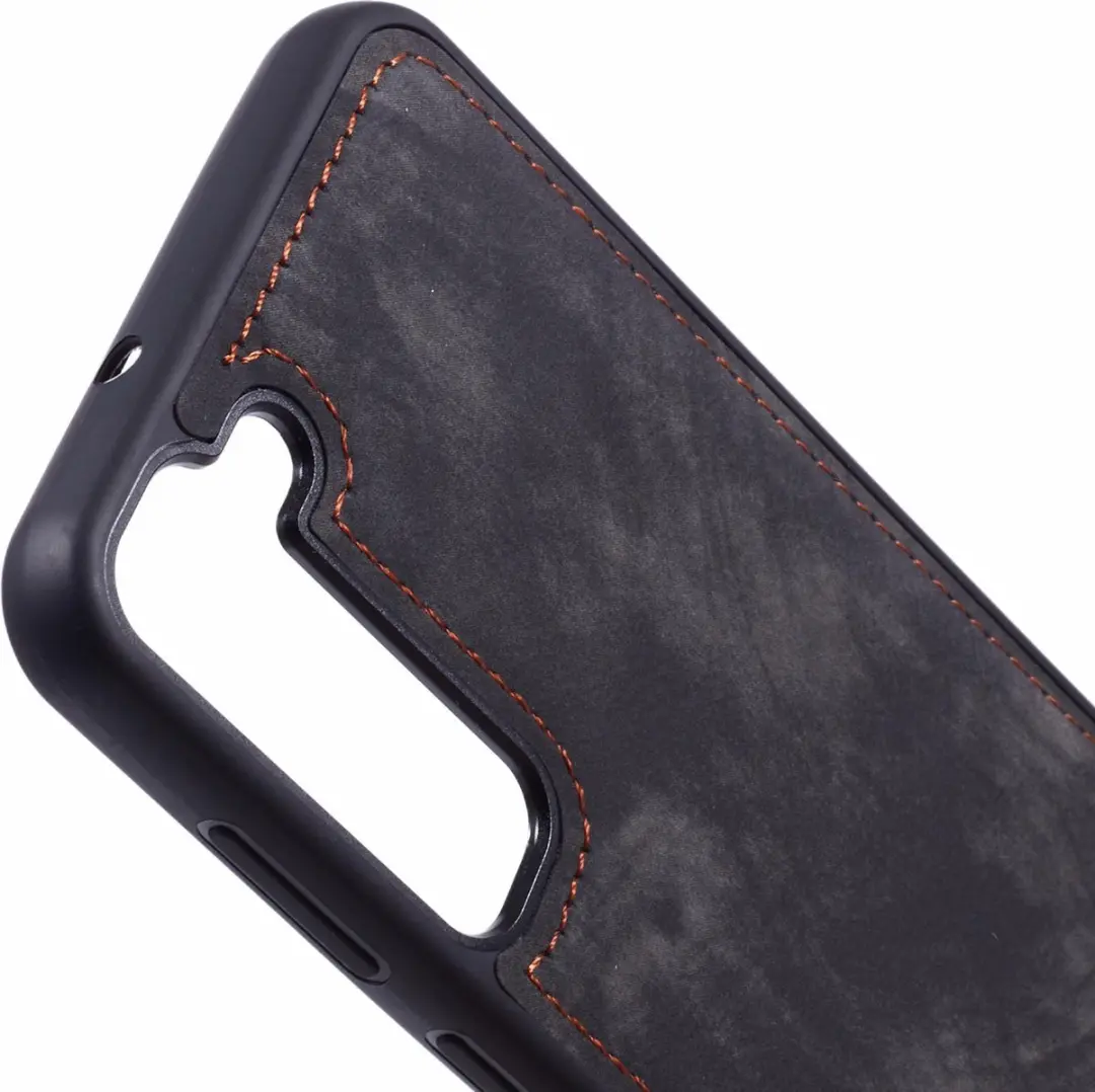 Caseme Hoesje Samsung Galaxy S23+ - 8 Pasjes - Zwart