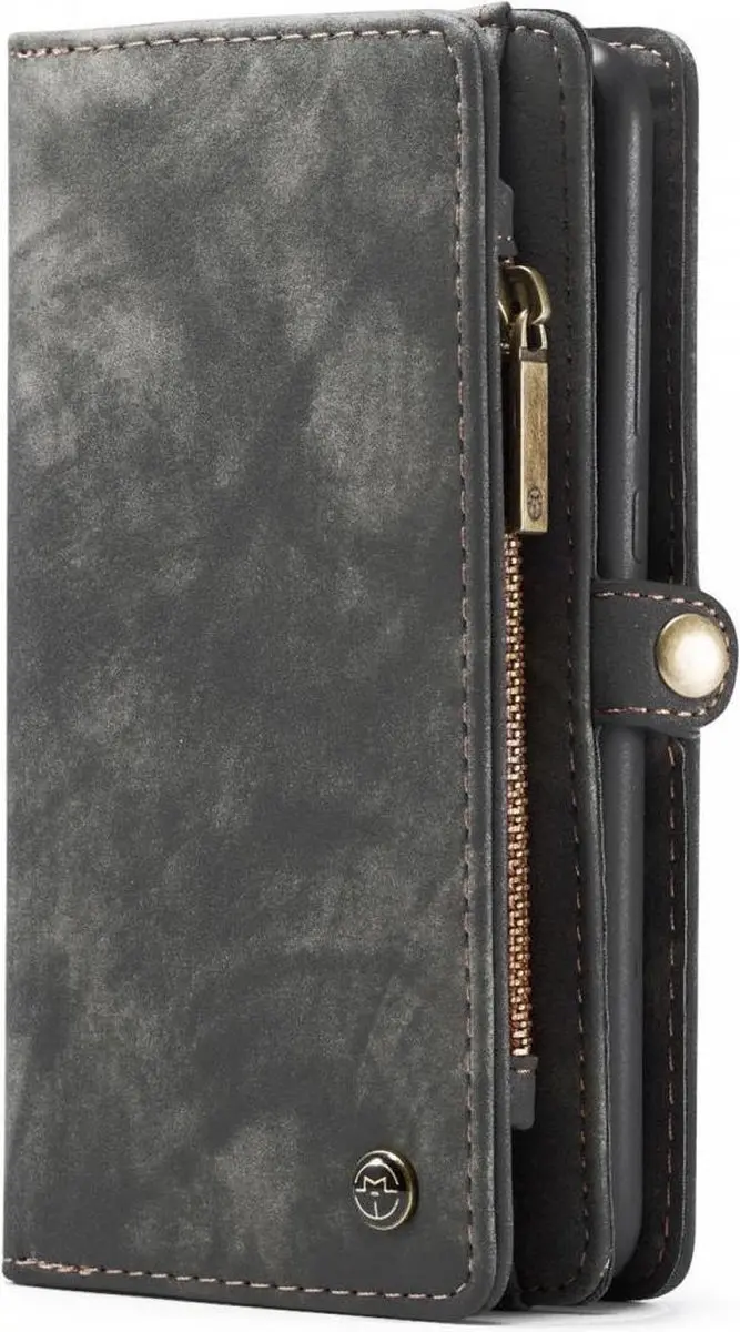 Caseme 008 Book Case Samsung Galaxy A52 - 10 Pasjes - Zwart