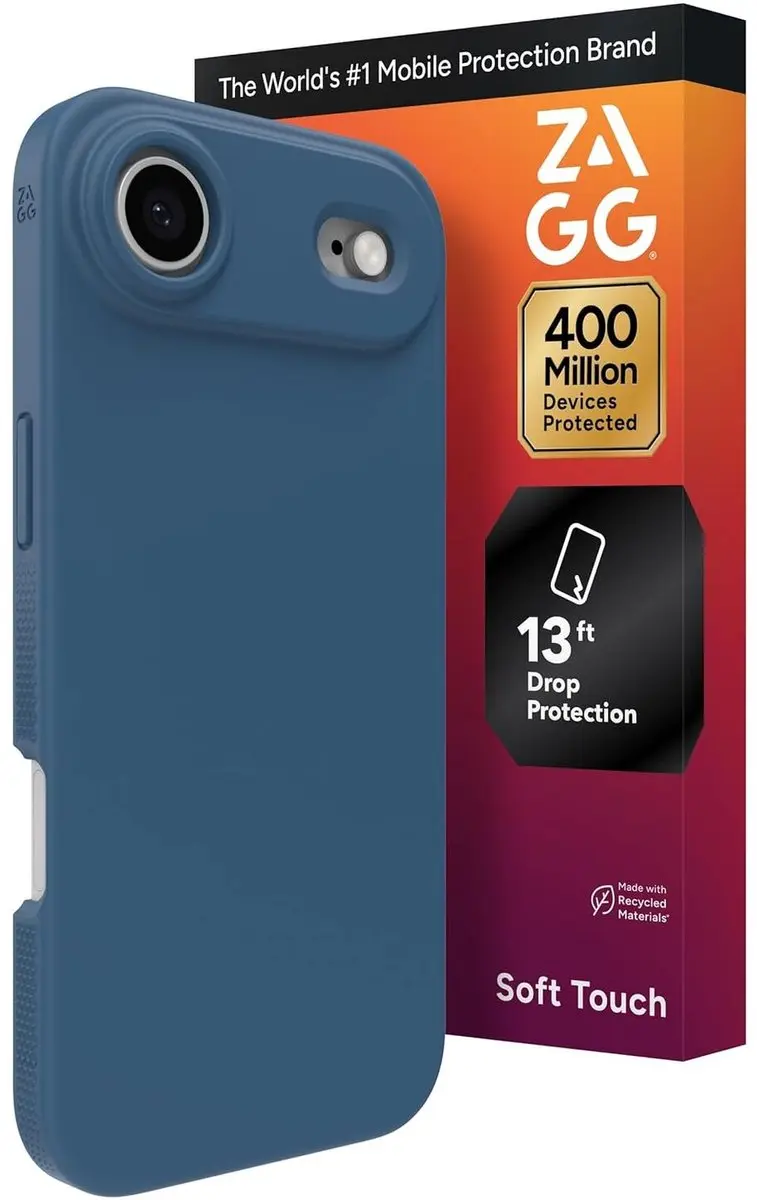 ZAGG Manhattan Snap Hoesje 702319613 - iPhone Air - MagSafe - Blauw - afbeelding 6 van 6