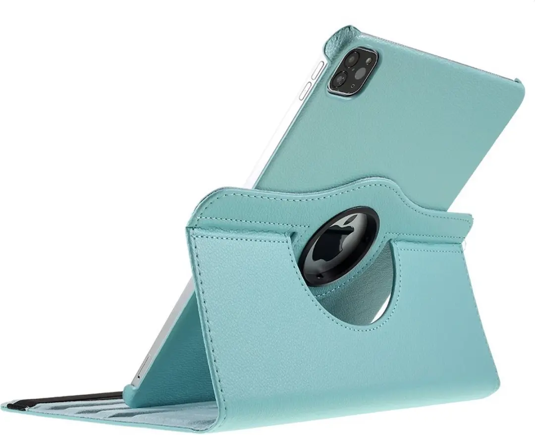 Caseme Tablethoes iPad Air/Pro 11 360° Lichtblauw