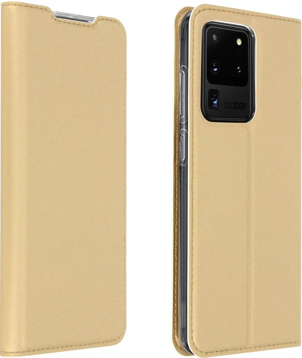 Dux Ducis Skin Pro Series G985F06848904 Hoesje - Samsung Galaxy S20 Ultra - Goud