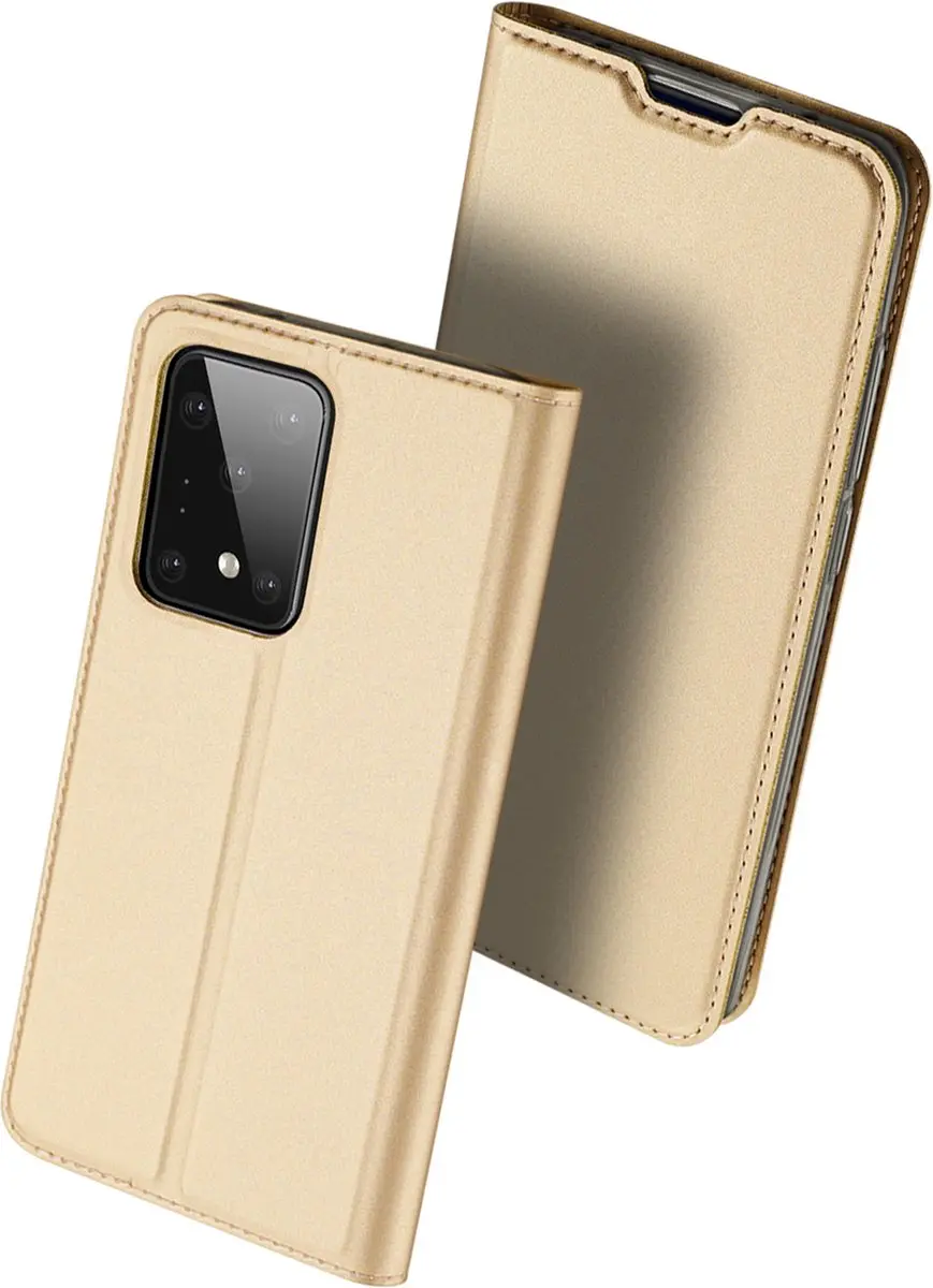 Dux Ducis Skin Pro Series G985F06848904 Hoesje - Samsung Galaxy S20 Ultra - Goud