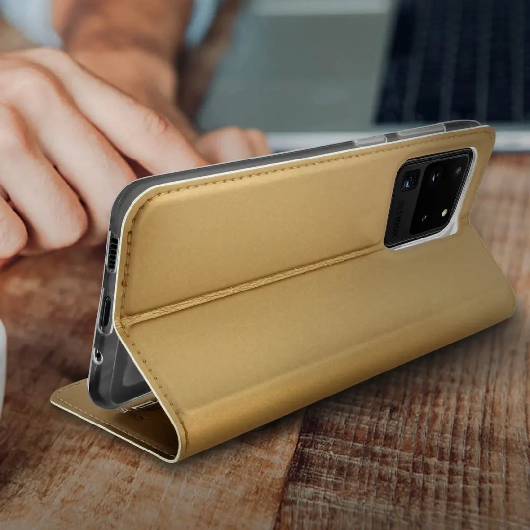 Dux Ducis Skin Pro Series G985F06848904 Hoesje - Samsung Galaxy S20 Ultra - Goud