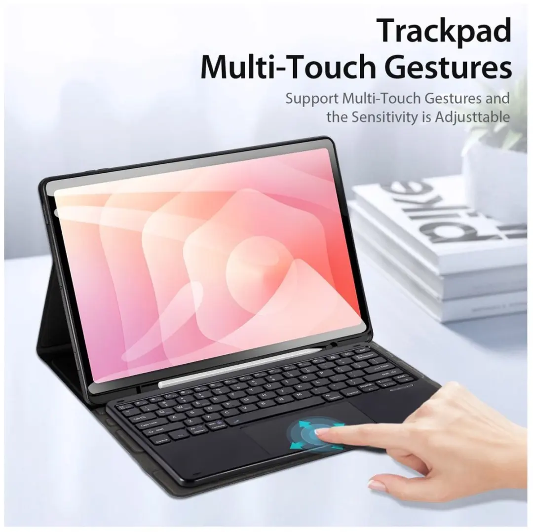 Dux Ducis Toetsenbordhoes Samsung Galaxy Tab S11 - Zwart