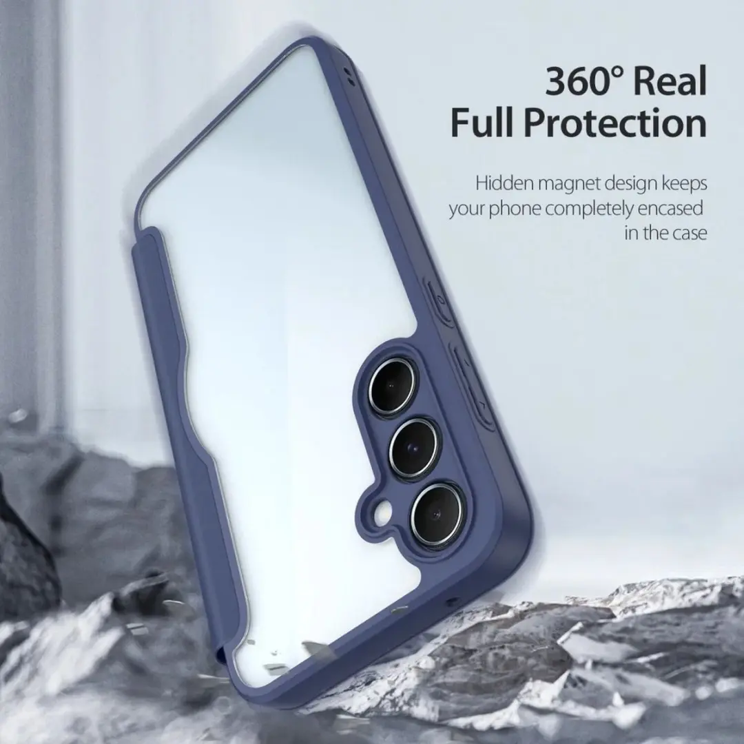 Dux Ducis Telefoonhoesje Samsung Galaxy A35 5G - Donkerblauw