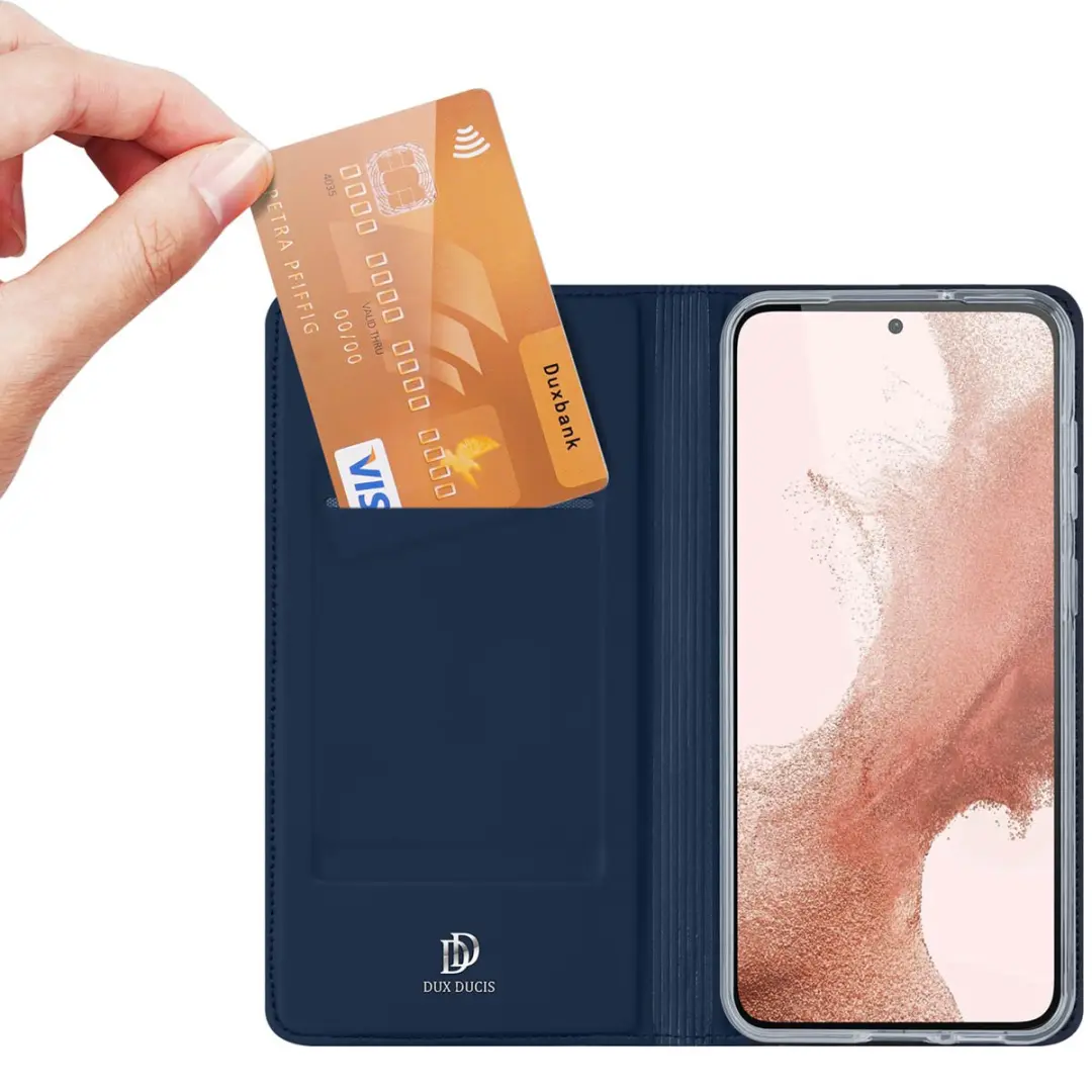 Dux Ducis Skin Pro Hoesje SH00055469 - Samsung Galaxy S23 Plus - Blauw