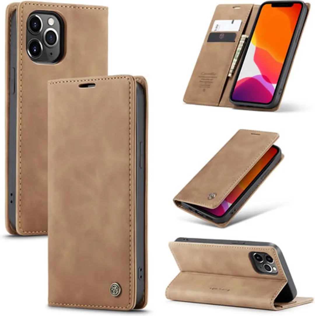 CaseMe iPhone 12 Pro Max Wallet Book Hoesje
