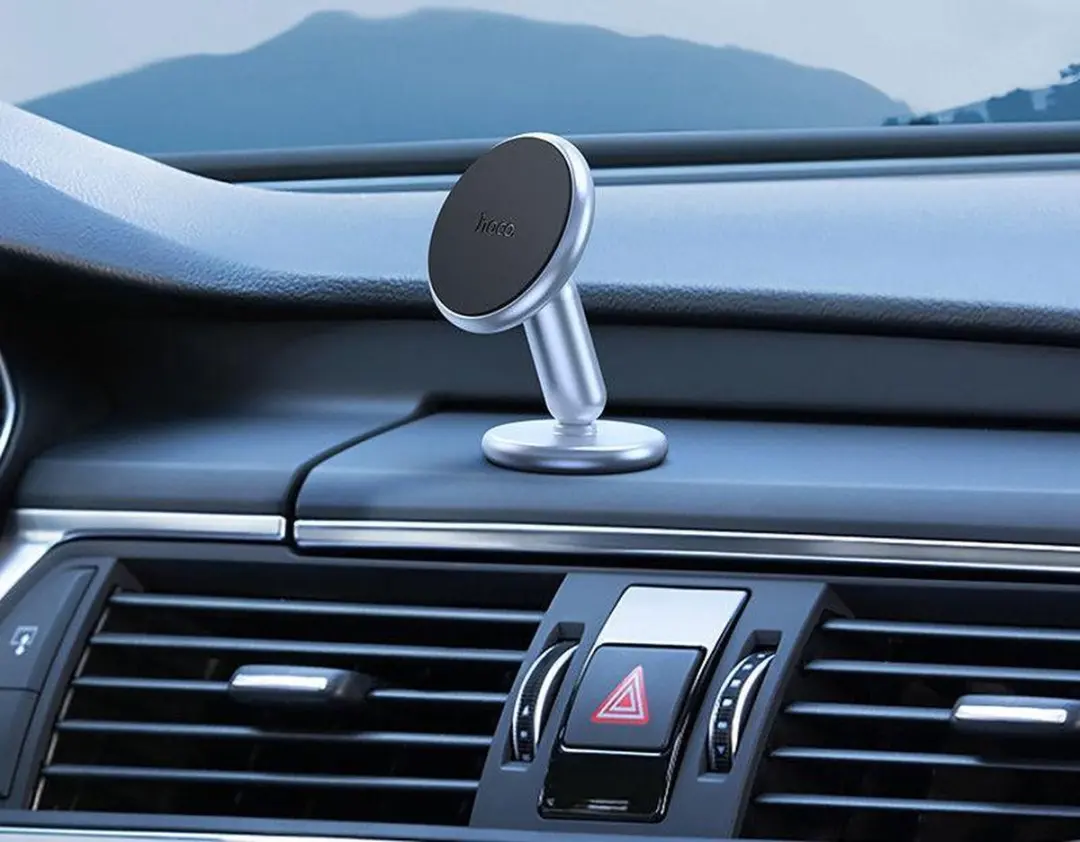 Hoco Magnetische Telefoonhouder Dashboard - Zilver