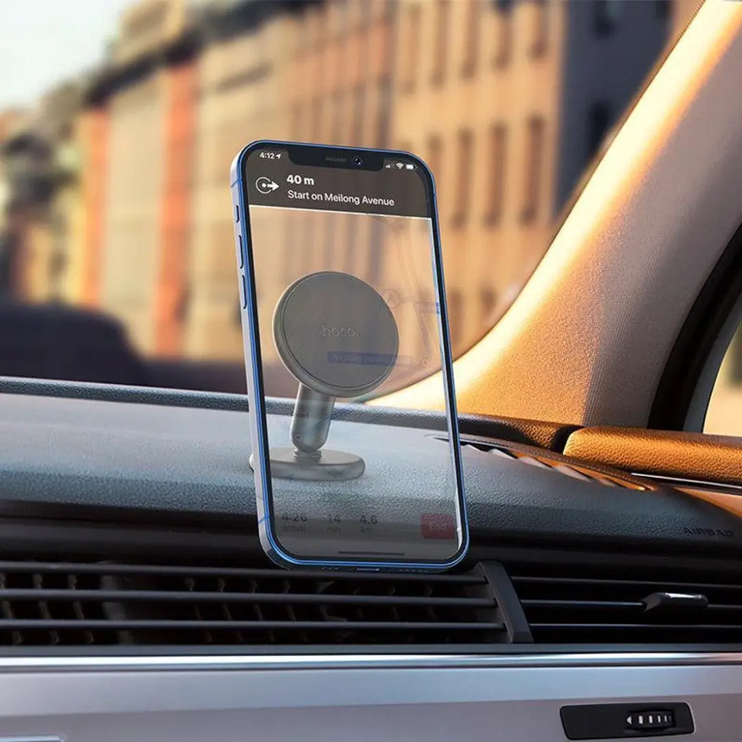 Hoco Magnetische Telefoonhouder Dashboard - Zilver