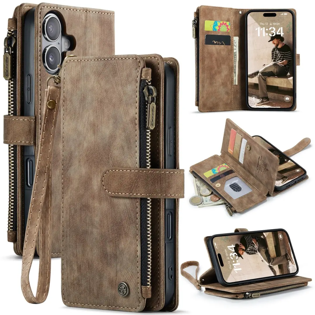 Caseme C30 Book Case iPhone 17 Hoesje