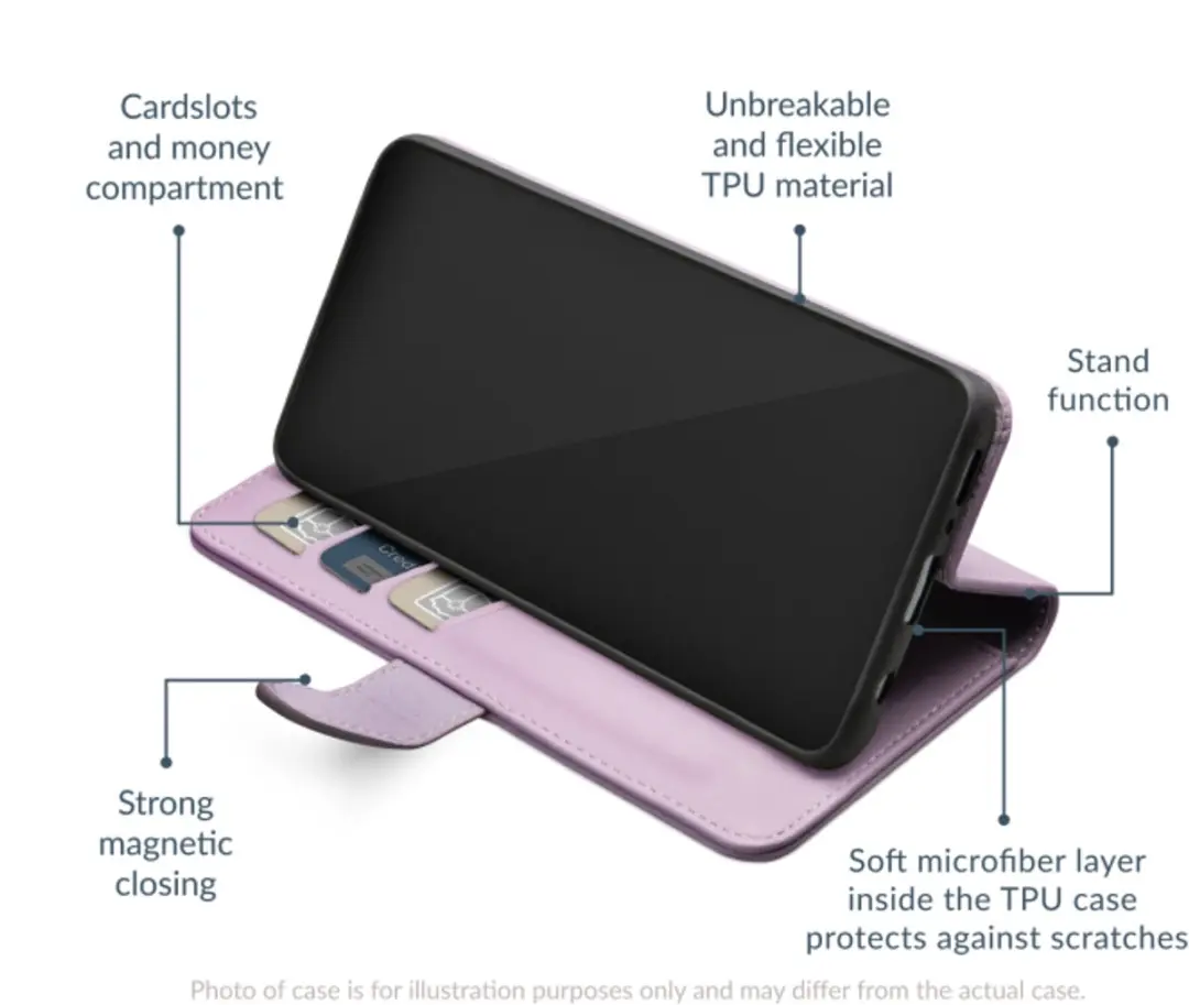 Mobilize Premium Gelly Wallet Book Case MOB-EGWBCPU-IPH17PROMAX - Paars