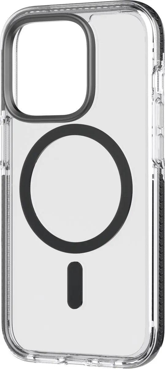 Tech21 Evo Crystal iPhone 14 Pro Hoesje - T21-9712 - Transparant Zwart - afbeelding 6 van 6