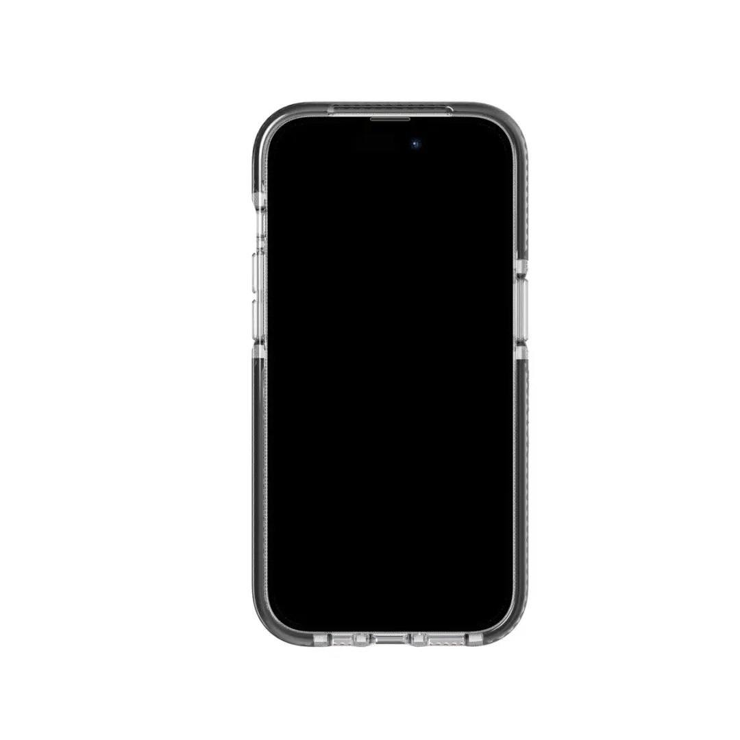 Tech21 Evo Crystal iPhone 14 Pro Hoesje - T21-9712 - Transparant Zwart