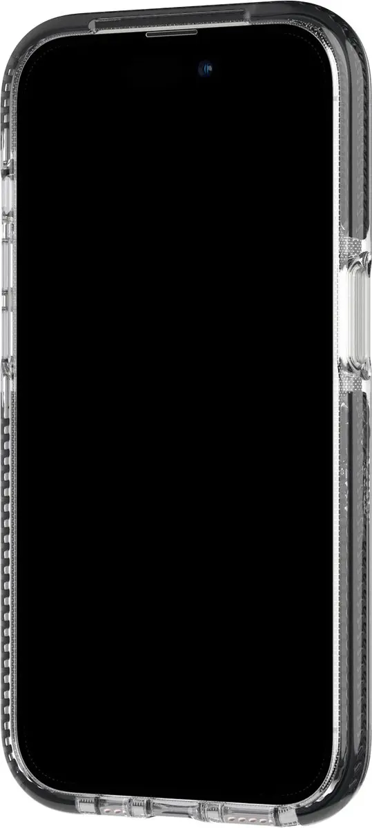 Tech21 Evo Crystal iPhone 14 Pro Hoesje - T21-9712 - Transparant Zwart