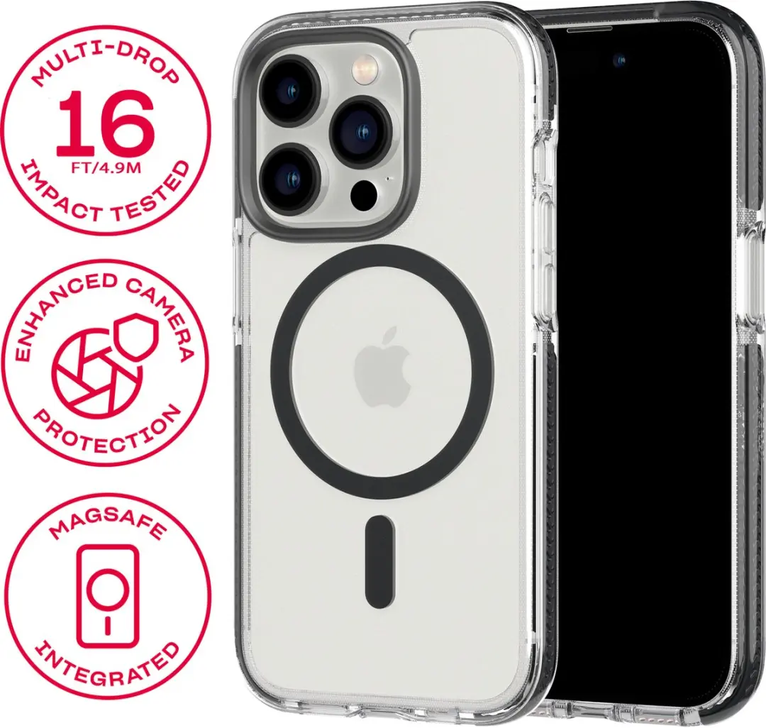 Tech21 Evo Crystal iPhone 14 Pro Hoesje