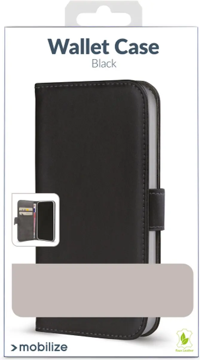 Mobilize Classic Gelly Wallet Book Case Xiaomi 15 - 2 Pasjes - Zwart