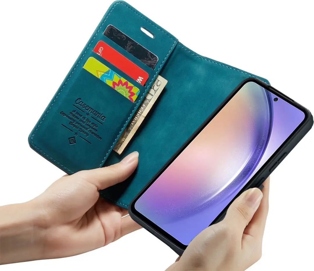 Caseme Google Pixel 8 Pro Bookcase Hoesje - Groen