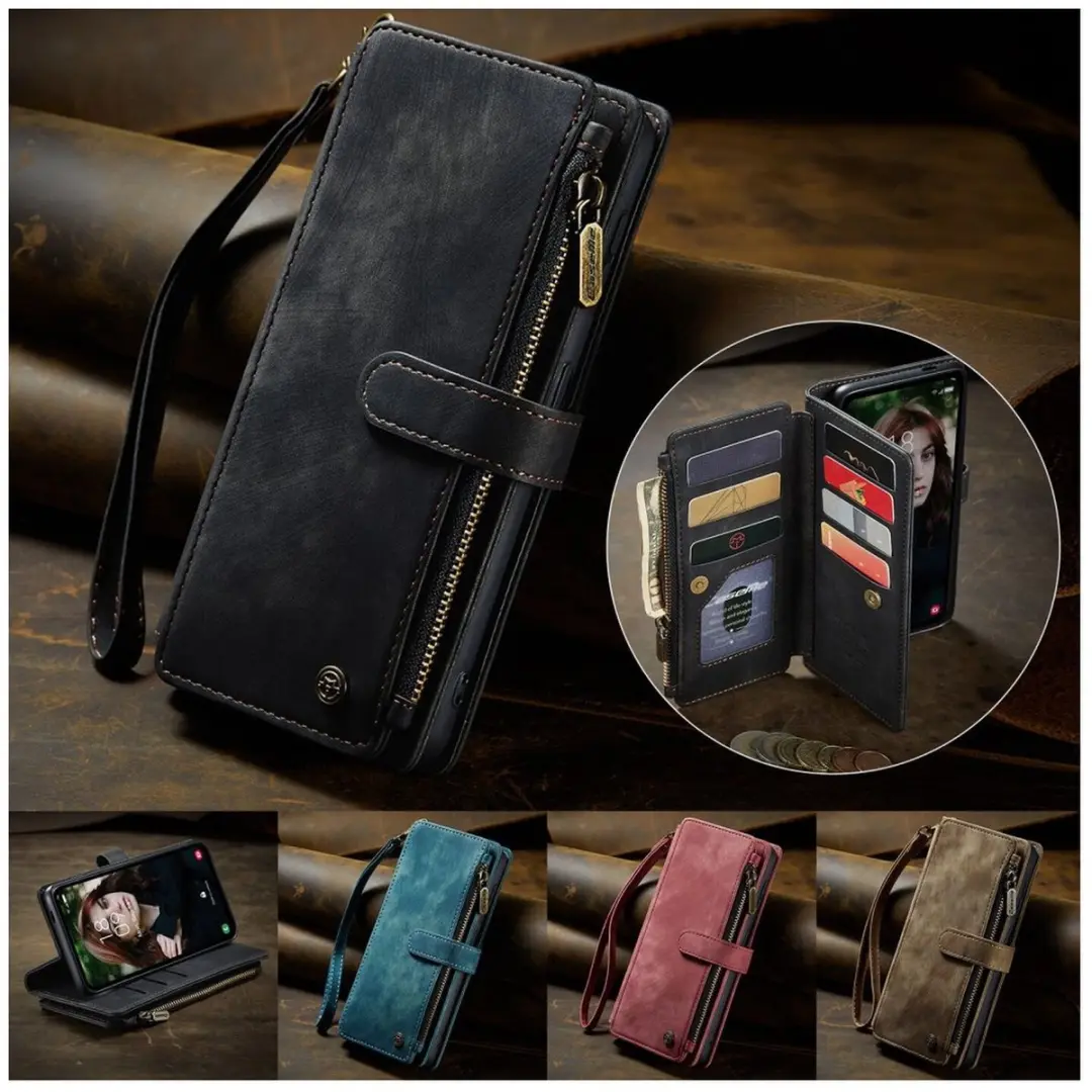 Caseme C30 Hoesje Samsung Galaxy S25 FE - Zwart