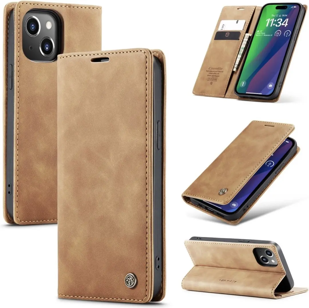 Caseme 013 Book Case iPhone 16 Plus Hoesje