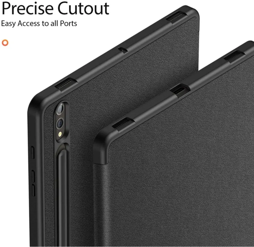 Dux Ducis SH00067569 Tablethoes - Samsung Galaxy Tab S10 Plus - 12.4" - Zwart