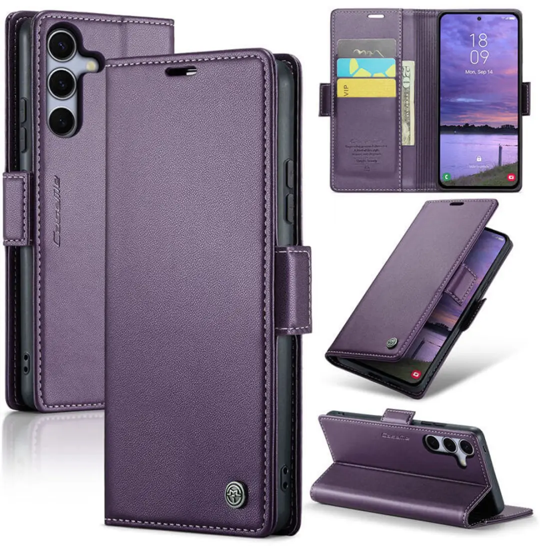 Caseme Wallet Case voor Samsung Galaxy S25/S24