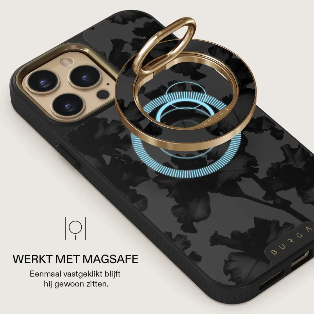 Burga Magnetic Ringholder Gold - Nocturnal - MagSafe