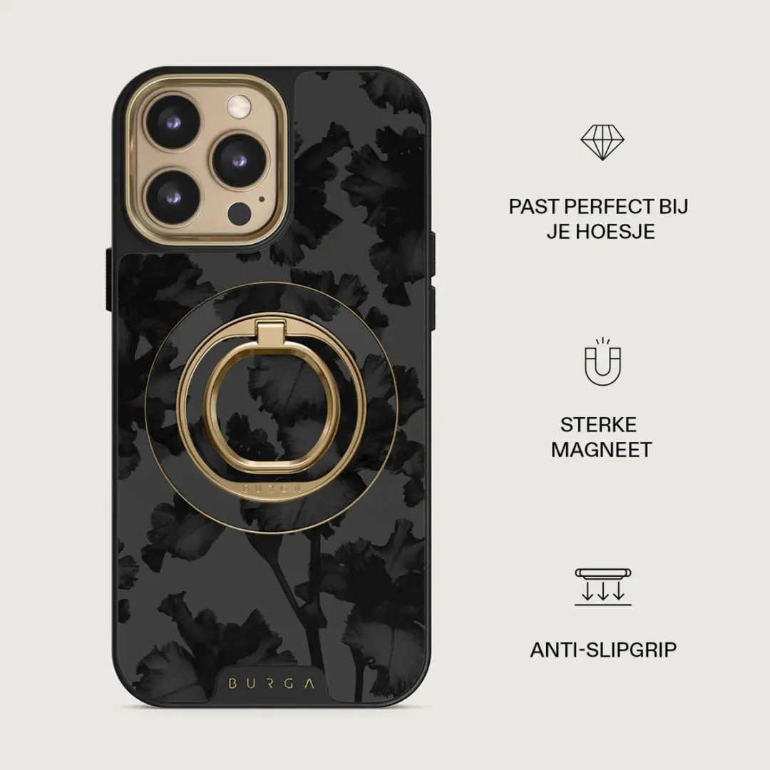 Burga Magnetic Ringholder Gold - Nocturnal - MagSafe