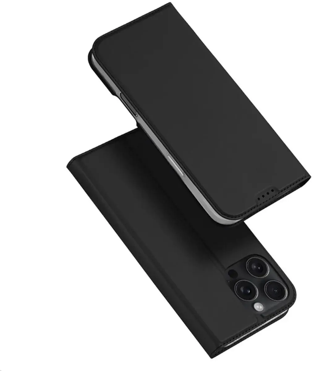Dux Ducis iPhone 16 Pro Hoesje - Zwart