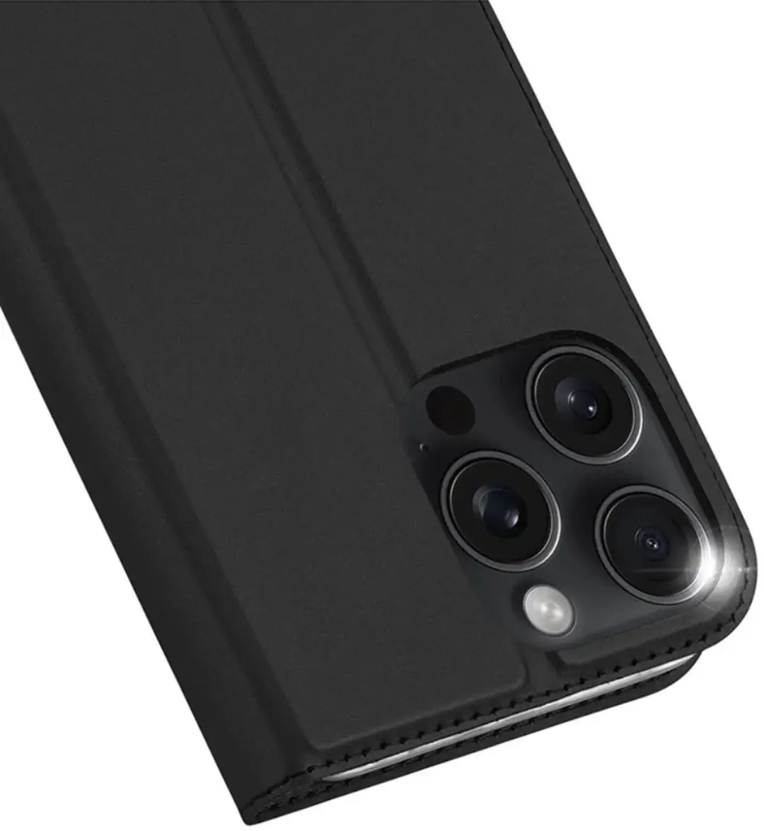 Dux Ducis iPhone 16 Pro Hoesje - Zwart - afbeelding 6 van 6